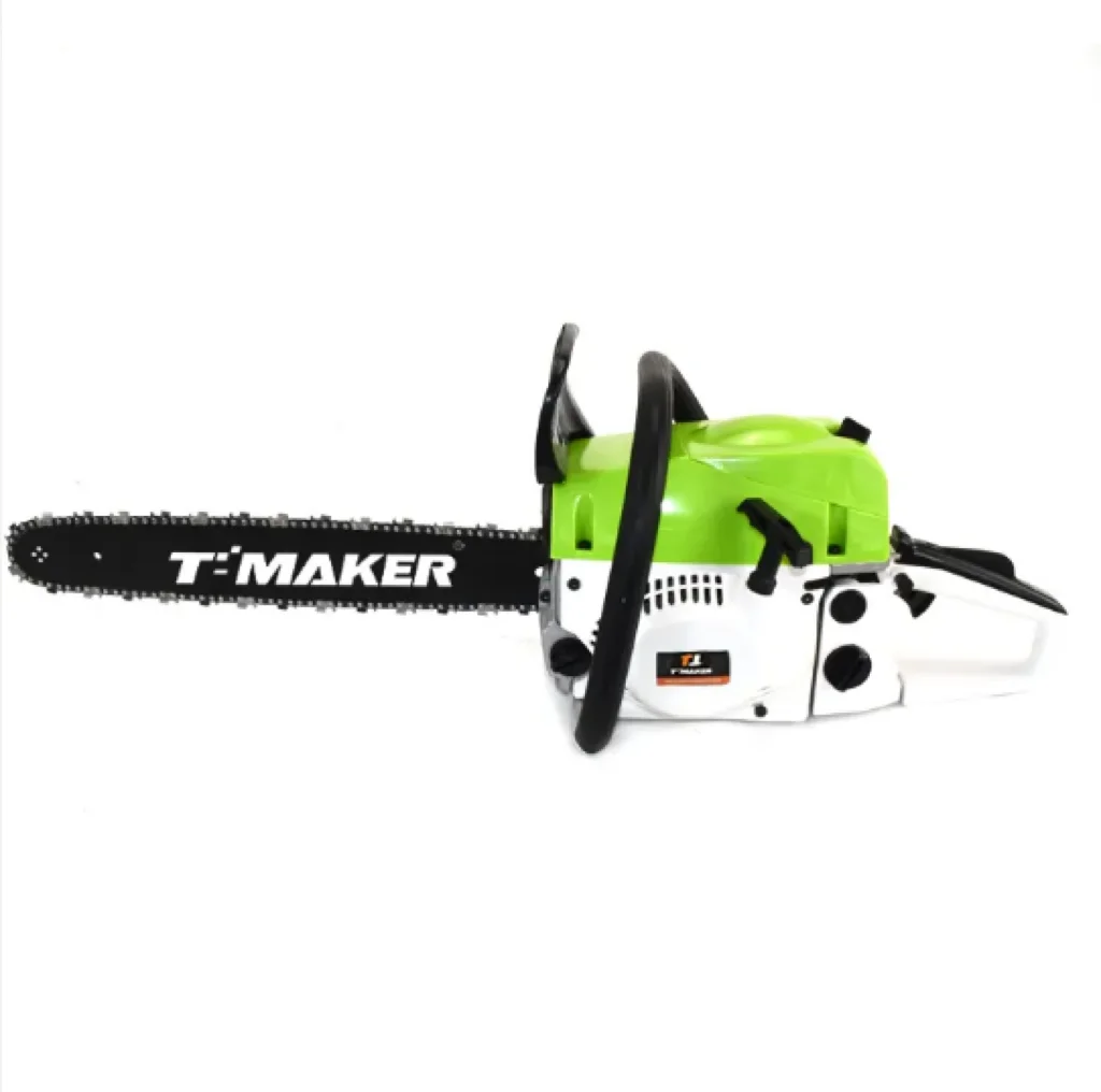 China 52cc 20 inch gasoline electric saw high-power 2-stroke engine oil household Wireless small portable saw Single handed saw