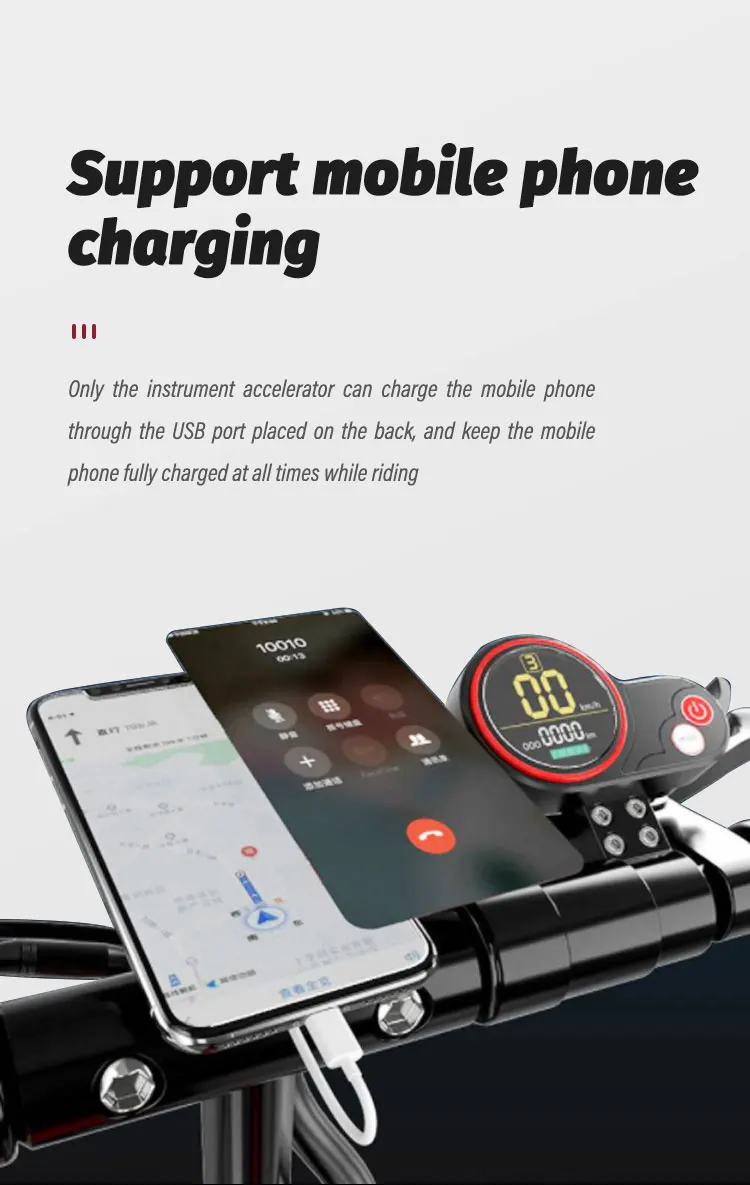 10 Inch Tire Fast Speed Powerful Dual Drive Road Foldable Electric Scooters For Adult