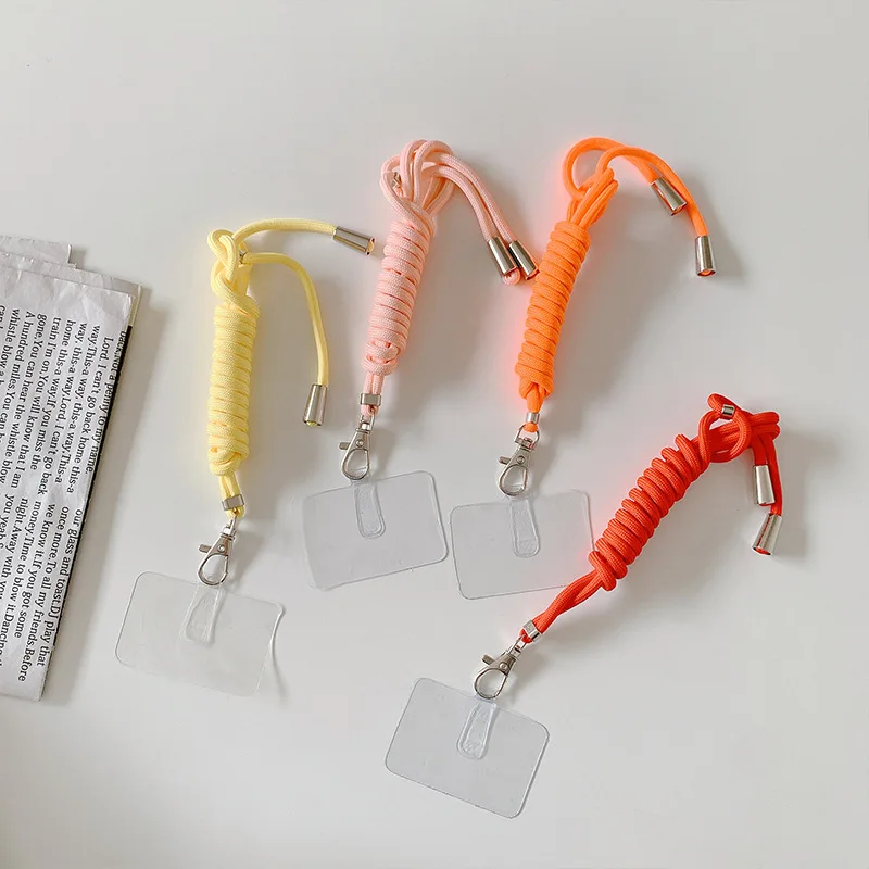 Universal Cell Phone Lanyard with Adjustable Nylon Neck strap Cell Phone Lanyard pad Safety Tether for iphone 12 pro max rope
