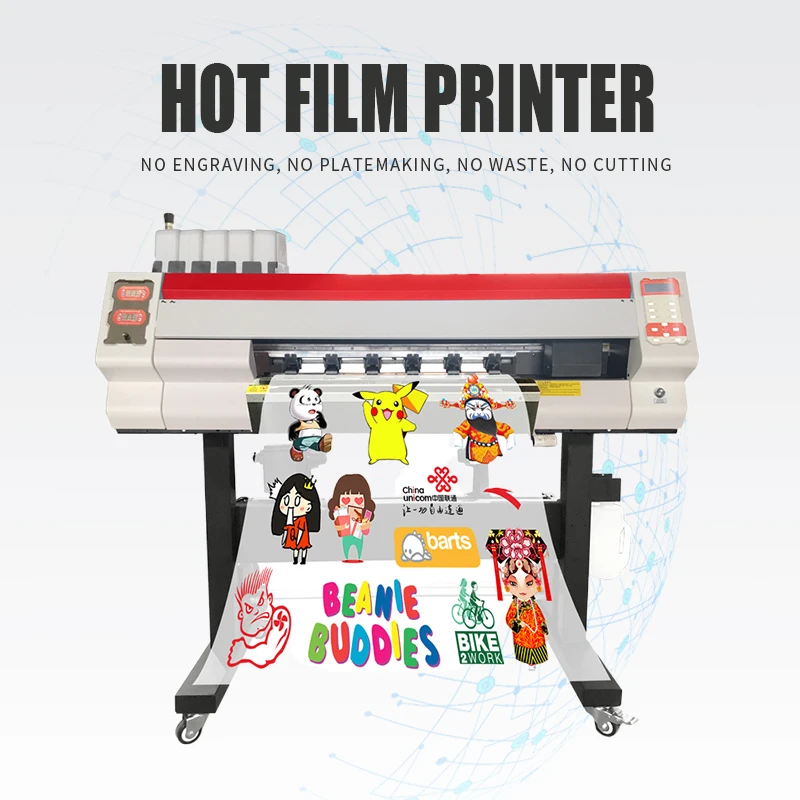 a3 impresoras dtf printer l1800 roller dual i3200 head transfer t-shirt printing machine 60cm print film machine