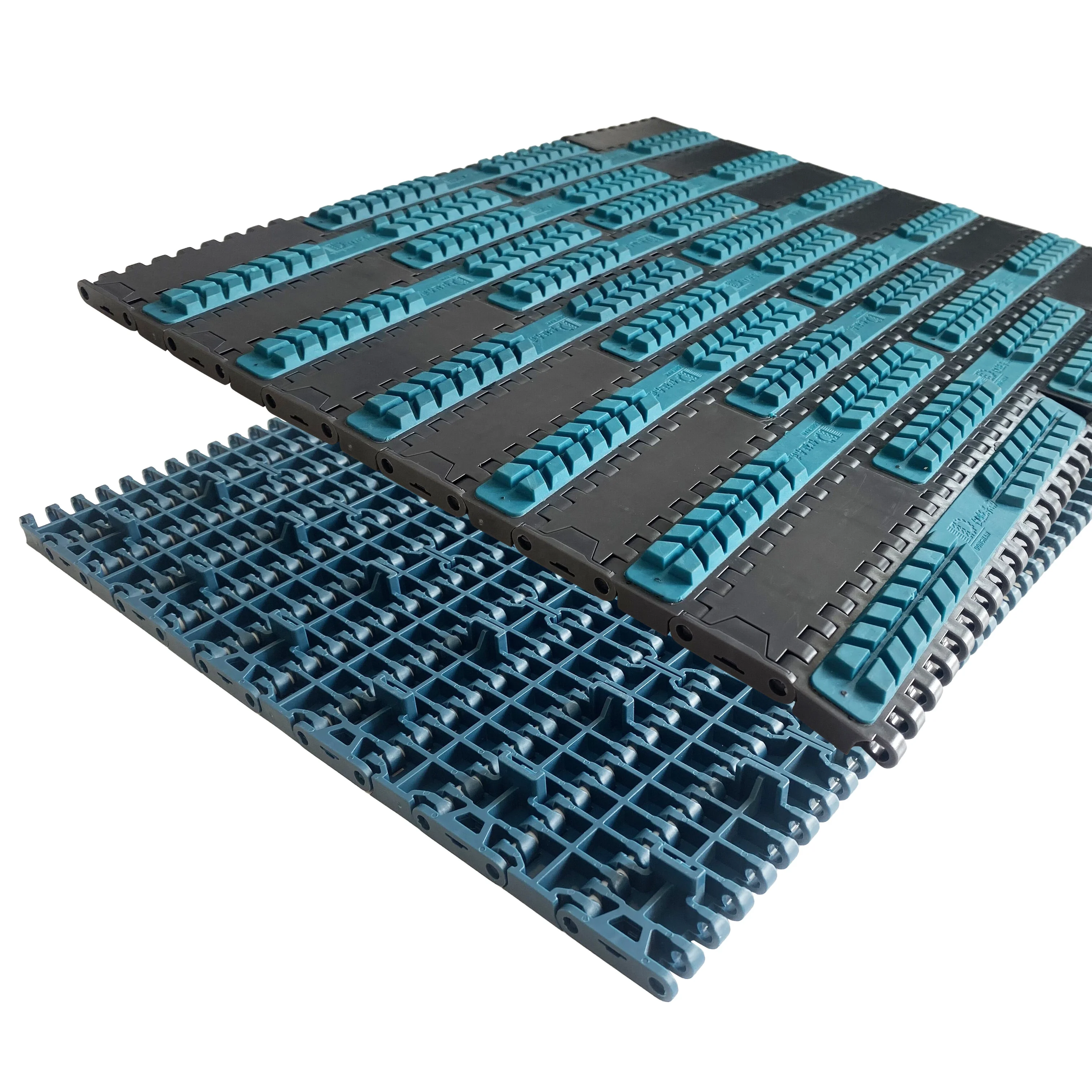 1200 series Rubber top modular plastic conveyor belt