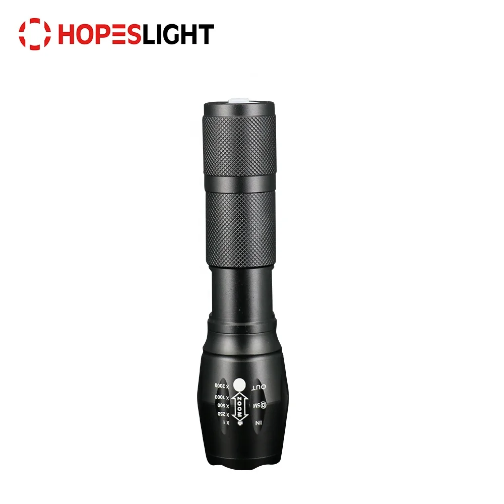 
Manufacturer supply pocket portable 18650 battery USB rechargeable mini super bright led flashlight 
