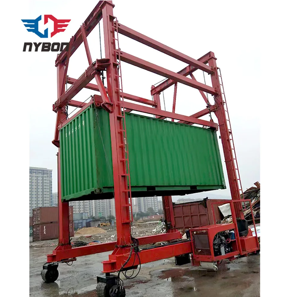 China Good Price Hot Sale 20FT 40FT  Container Lifting Diesel Type Mobile Crane
