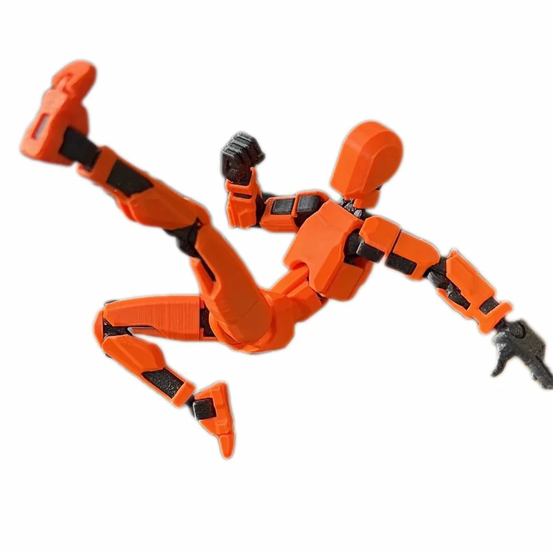 T13 Action Figure Movable Multi-joint 3d Printed Robot with Full Articulation