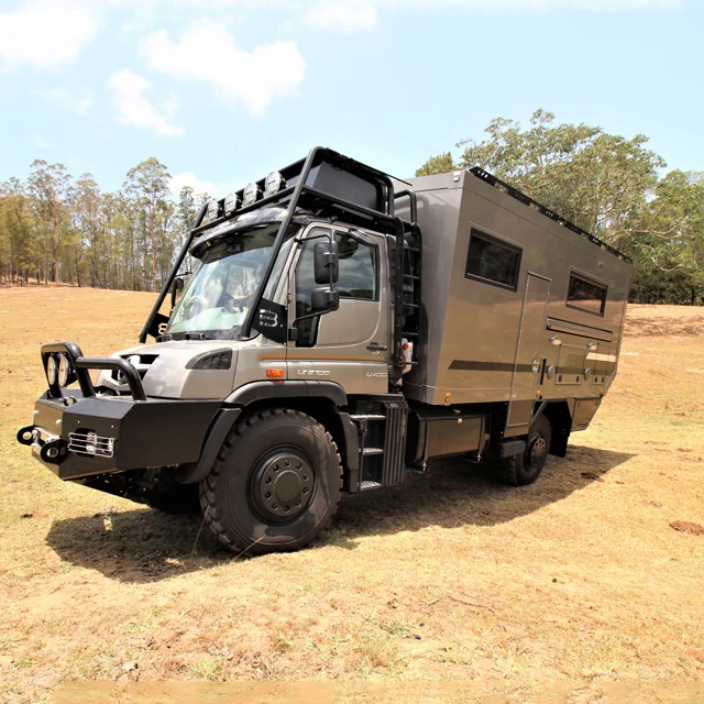 Ecocamper Expedition VehicleTruck Box Camper Van With Shower