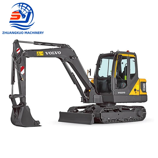 Хорошее состояние низкие цены экскаватор VOLVO EC60 горнодобывающая машина небольшой 6 тонн б/у Volvo для продажи