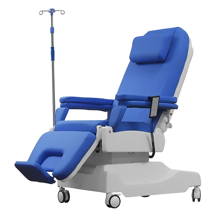 AM-DY002 Uremia Cure Accessory Hospital Couch For Blood Purification CPR Hemodialysis Recliner Medical Dialysis Chair