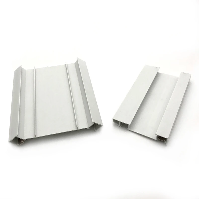 FULGOR Plastic PVC Corner Line Irregular Profile Mould for Container Wall Edge Decoration
