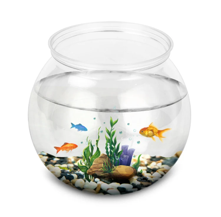 High Quality Light Clear Ball Desktop Multi-shaped Plastic Fish Bowl