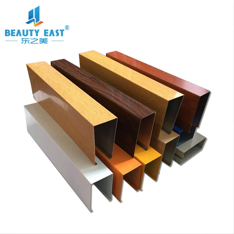 3D Designed Aluminum Ceiling Wall Panels Acoustic Suspended Ceiling Baffles For Indoor Decor