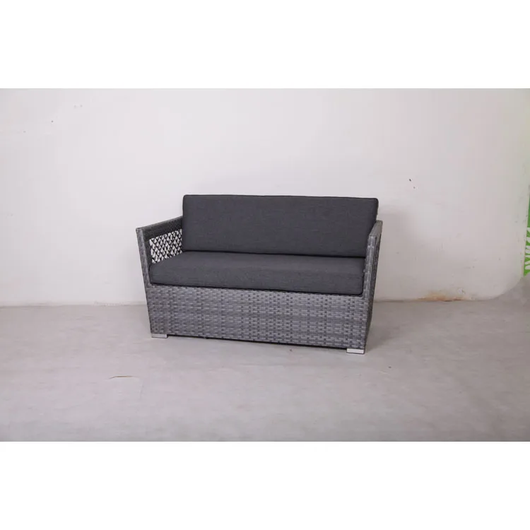 High Cost-Effective Factory Supply Outdoor Rattan Garden Aluminium Sofa Set Furniture