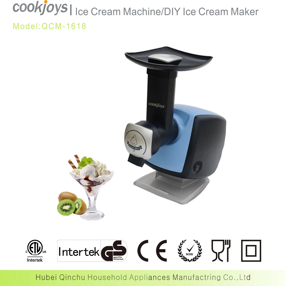 Mini Portable Soft Ice Cream Making Machine Household Hot Selling Ice Cream Maker Machine