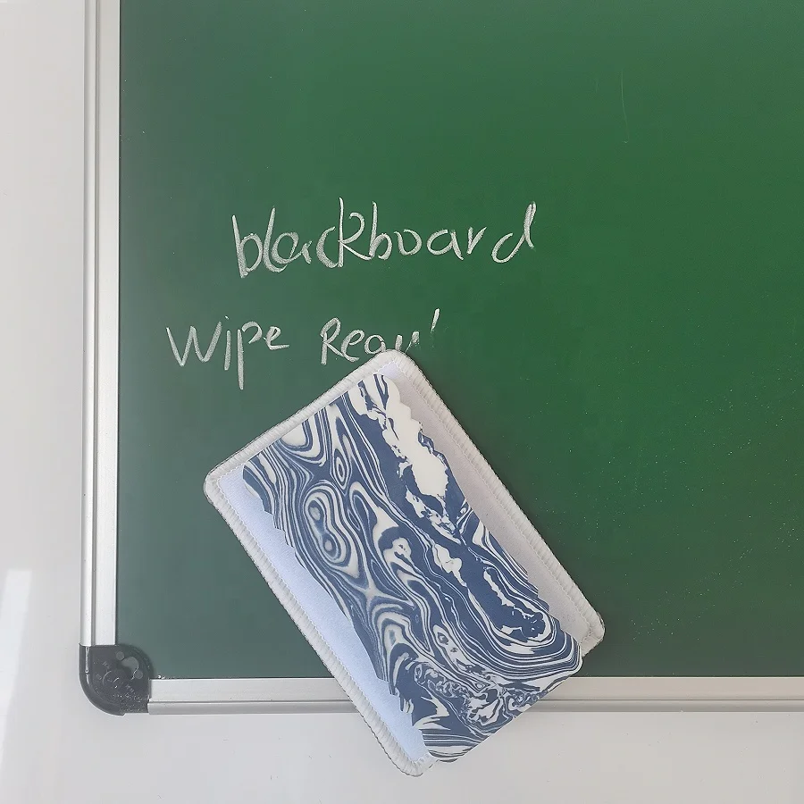 Microfiber terry cloth board eraser, can clean desk glass environmental whiteboard eraser blackboard erasers