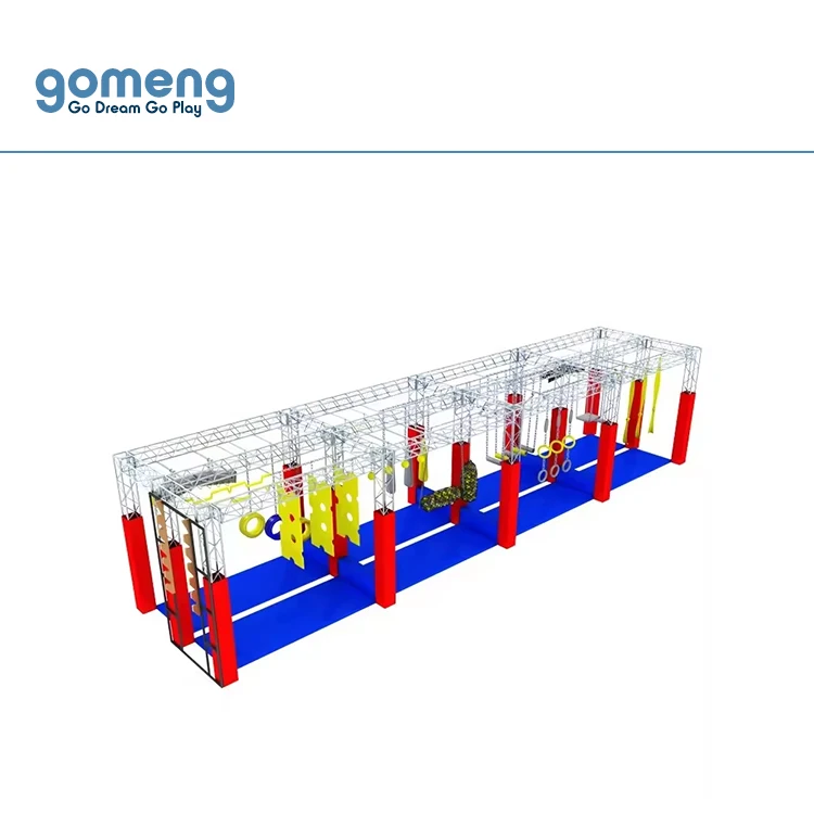 NEWEST Commercial Ninja Course Obstacles kit swing ninja warrior for Adults and Kids