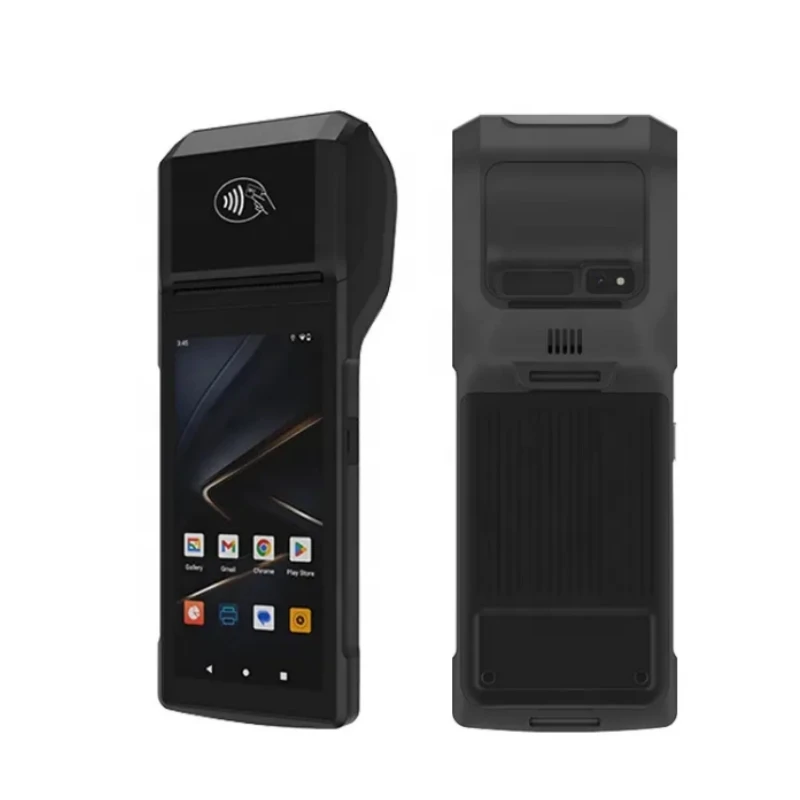 H10 Android 13 8-core 5.5' HD Touch Screen qr NFC WIFI Payment Smart Cash Register Handheld Mobile Pos Terminal With Printer
