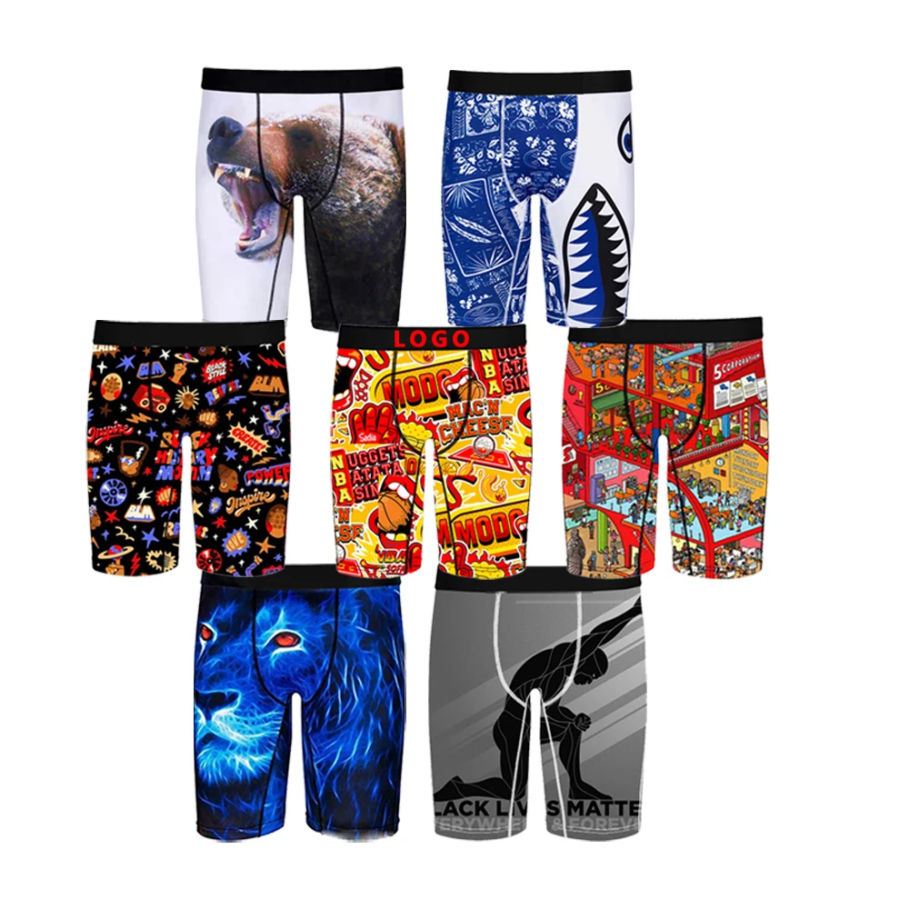 2024 Custom Wholesale Vendor new Hot selling Oem Brand ethica boxer briefs Plus Size Shorts Underwear