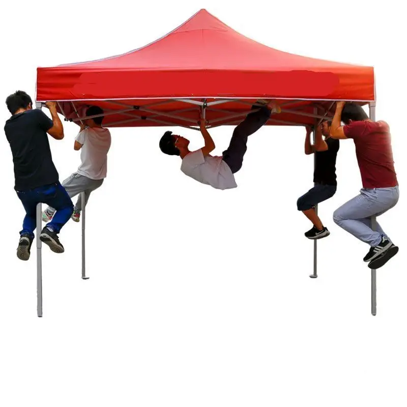 Four Legged Umbrella Tent , Advertising Printing  Protection Cloth Folding Four Corners Big Umbrella Canopy Outdoor Anti-Awning