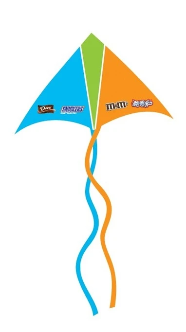 Hot Sale Easy Flying Kite for Kids Outdoor Toys Made of Fabric-Delta and Eagle Kite Designs Direct Wholesale from Manufacturer