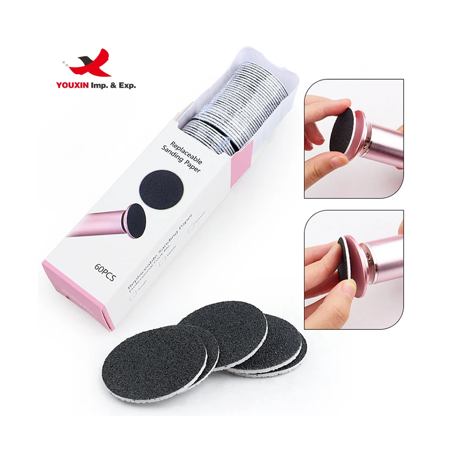 Factory Wholesale Professional Electric Foot Callus Remover Foot Grinder Foot Dead Skin Remover with Replacement Sandpaper Pad