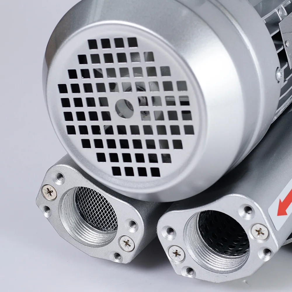 Высокоэффективный новый дизайн 0,37 кВт низкий уровень шума высокое давление электрический маленький мощный воздуходувка для пруда