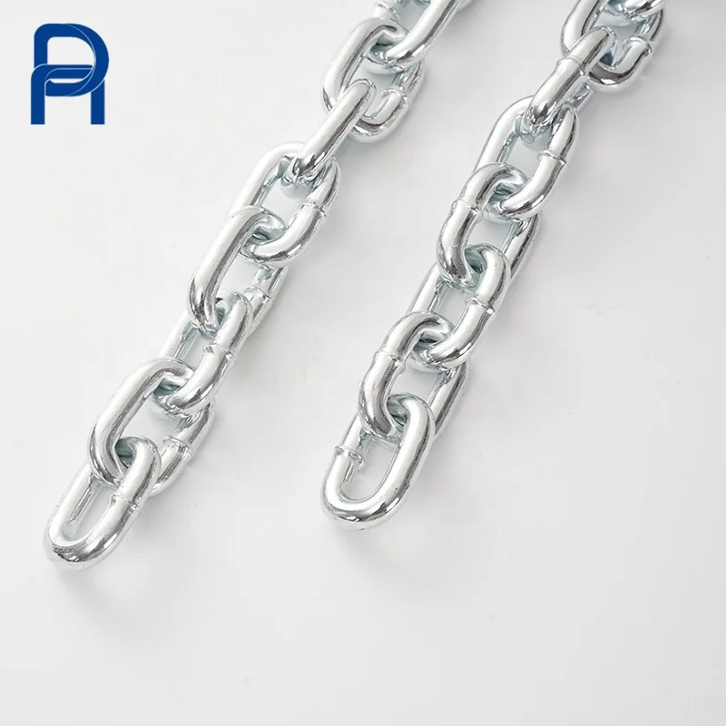China Manufacturer Electric Galvanized Din766 Steel Short Link Welded Chain