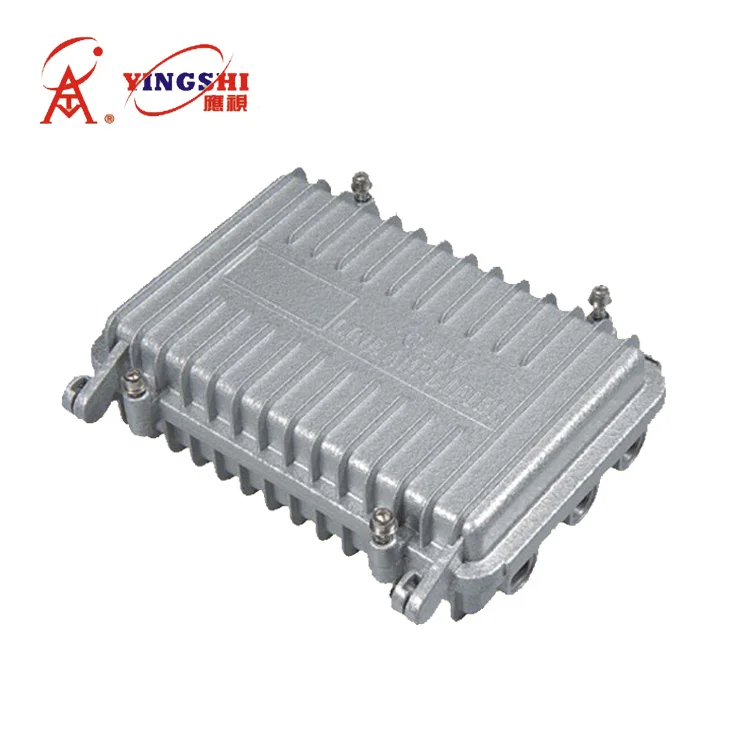 Weatherability Outdoor CATV Amplifier IP 66 Waterproof Electrical Aluminium Enclosure