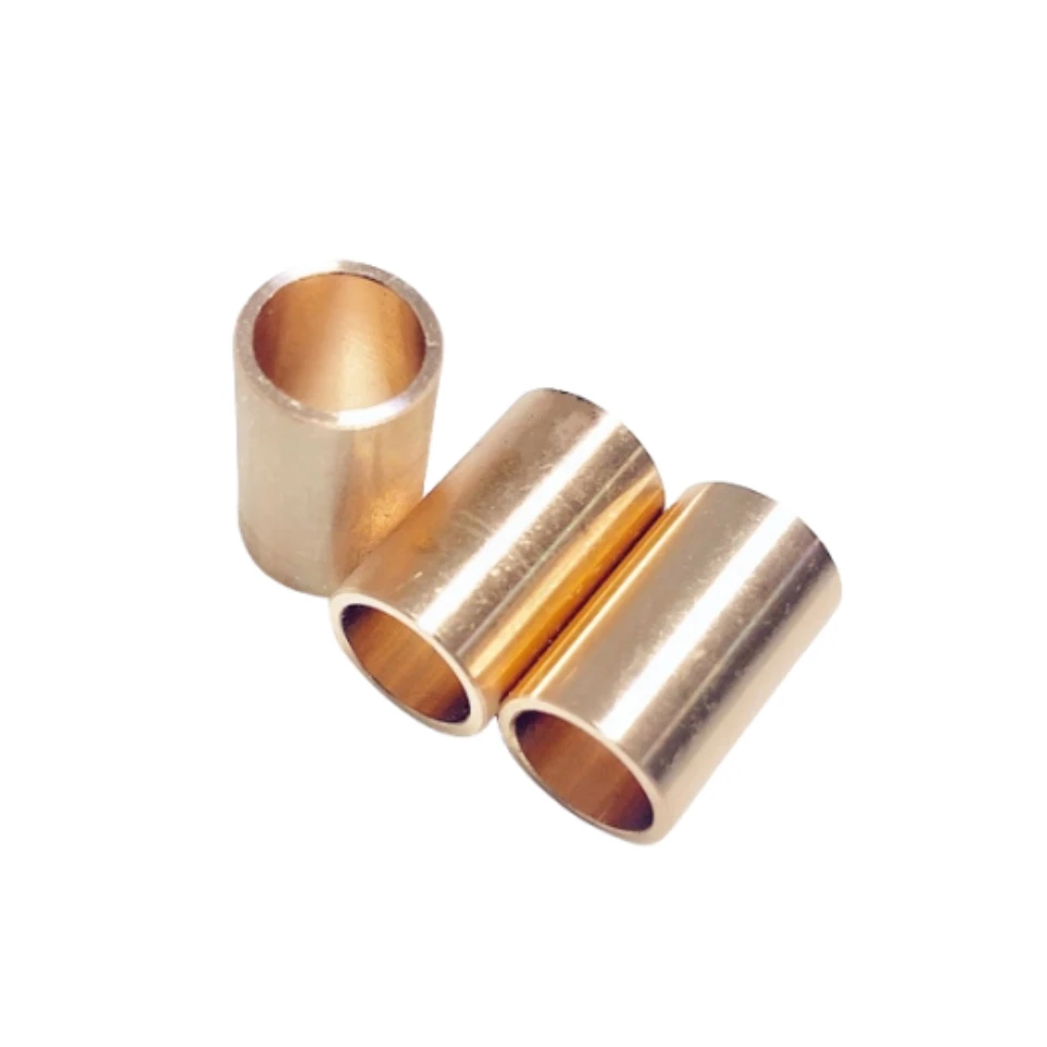 Manufacturer Customized Non-Standard Brass Bronze Bushing Sleeve CNC Machining Precision Part