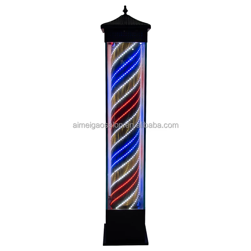 Diant LED Lighting pole Classic Rotating Light Hair Salon Shop Beauty Sign Barber shop pole