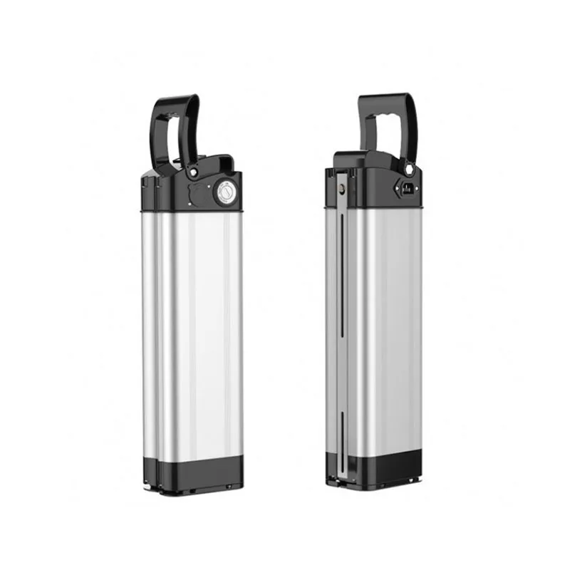 OEM 24V 36V 48V lithium ion battery silver fish type 36v 10ah electric bike battery