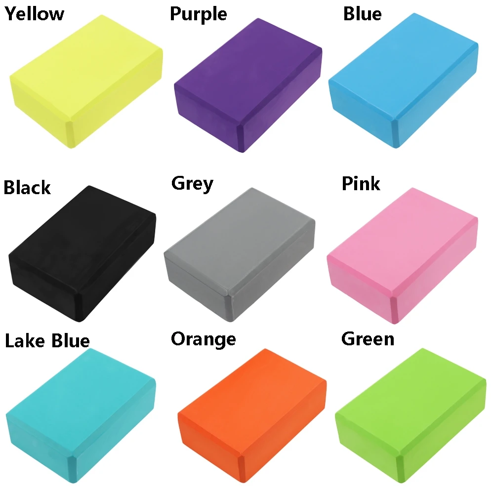 Оптовая продажа, Высокоплотный блок для йоги из вспененного этилвинилацетата