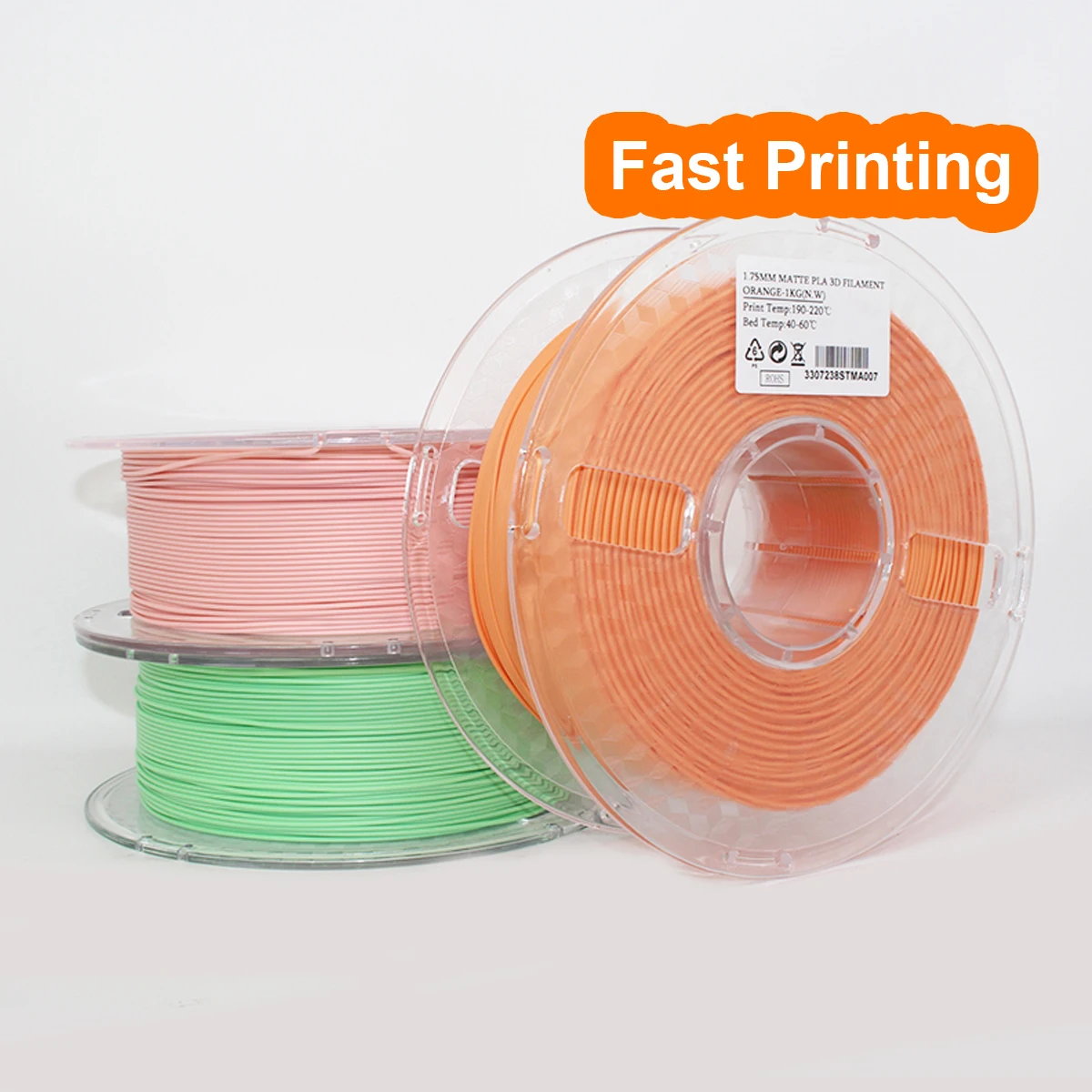 OEM/ODM sting3d матовая pla 1 75 мм кг ABS PETG PLA 3d принтер нить 175
