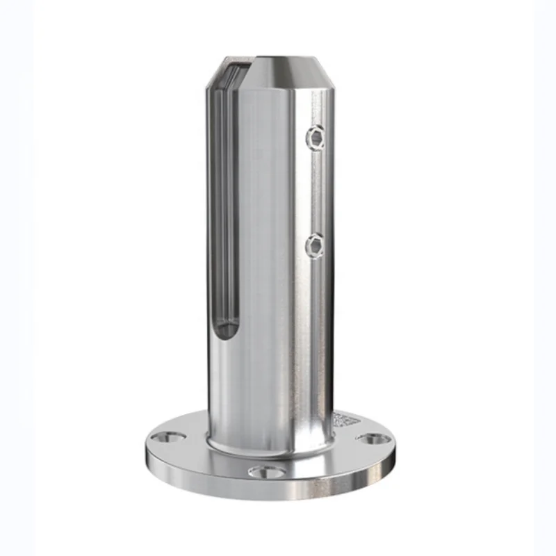 Aleader modern style balustrade design glass stair fence railing deck railing balcony railing glass clamps