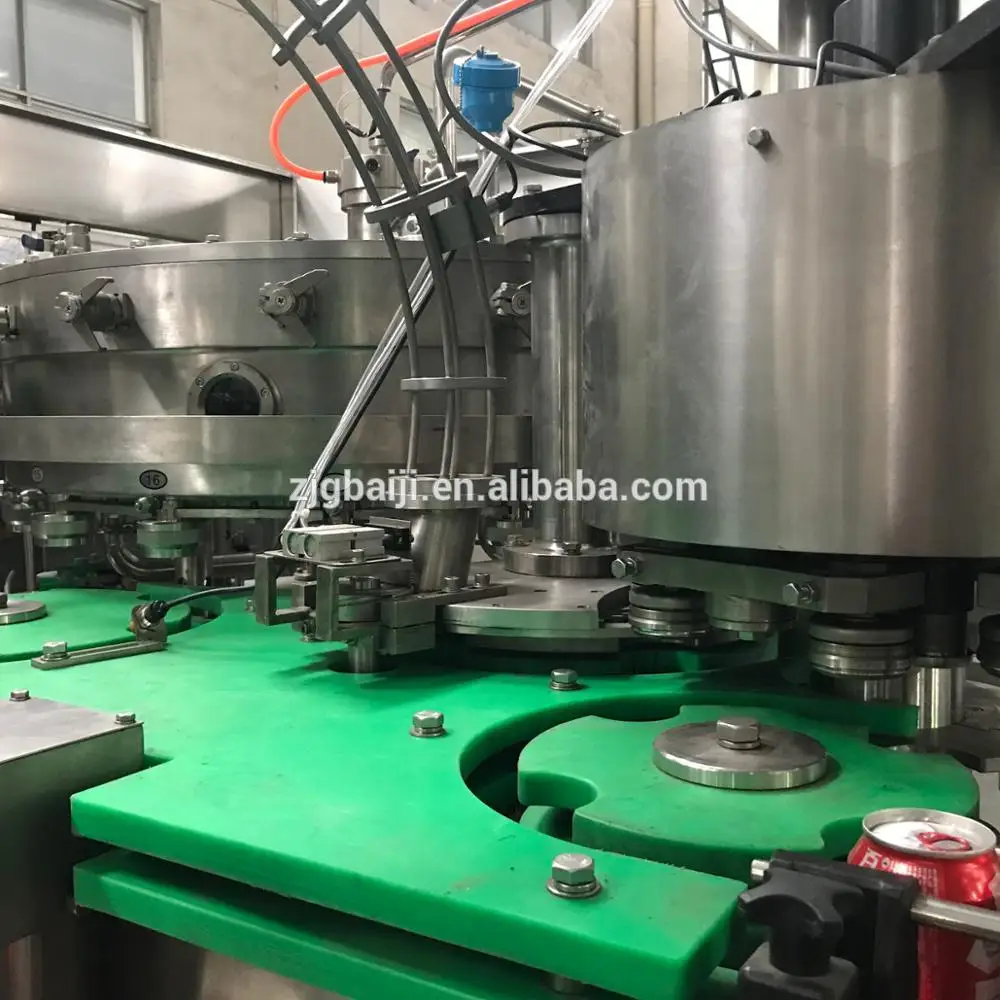  Оборудование Baiji машина для розлива алюминиевых банок и газированных напитков/Производственная линия герметизации запечатывания консервных