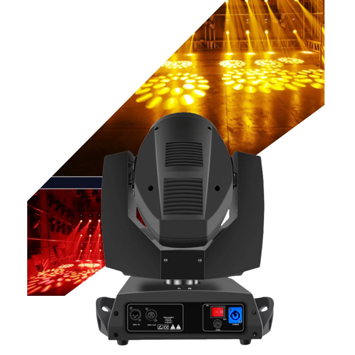 Mini 230w 7r sharpy beam stage lights Led moving head Spot light with rainbow effect