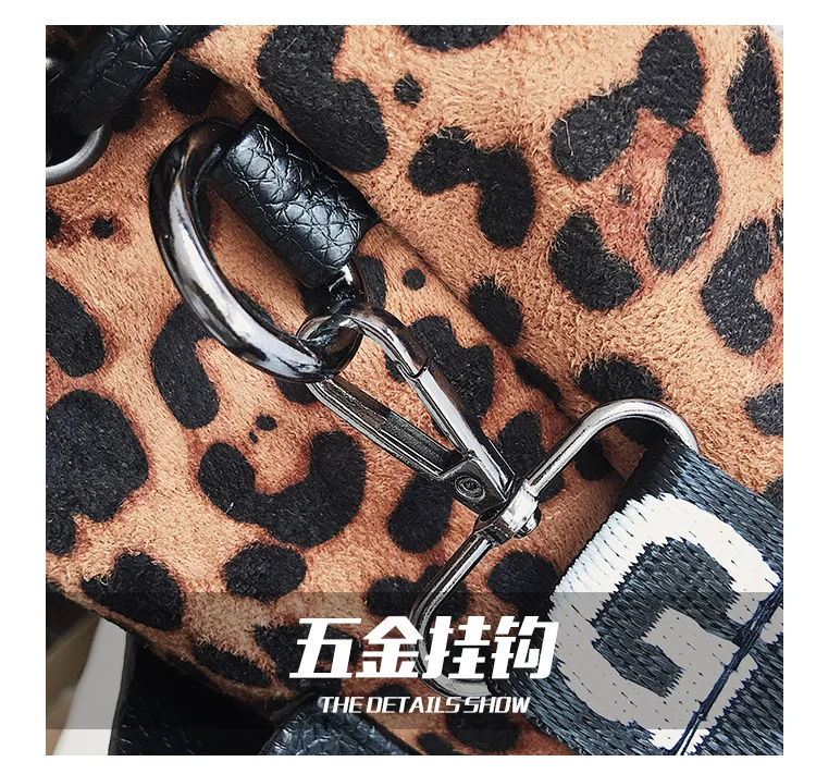 Leopard Print Leather Lady Tote Bag, Custom Logo Acceptable Women Shoulder Bag with Adjustable Strap OEM ODM Design Handbag