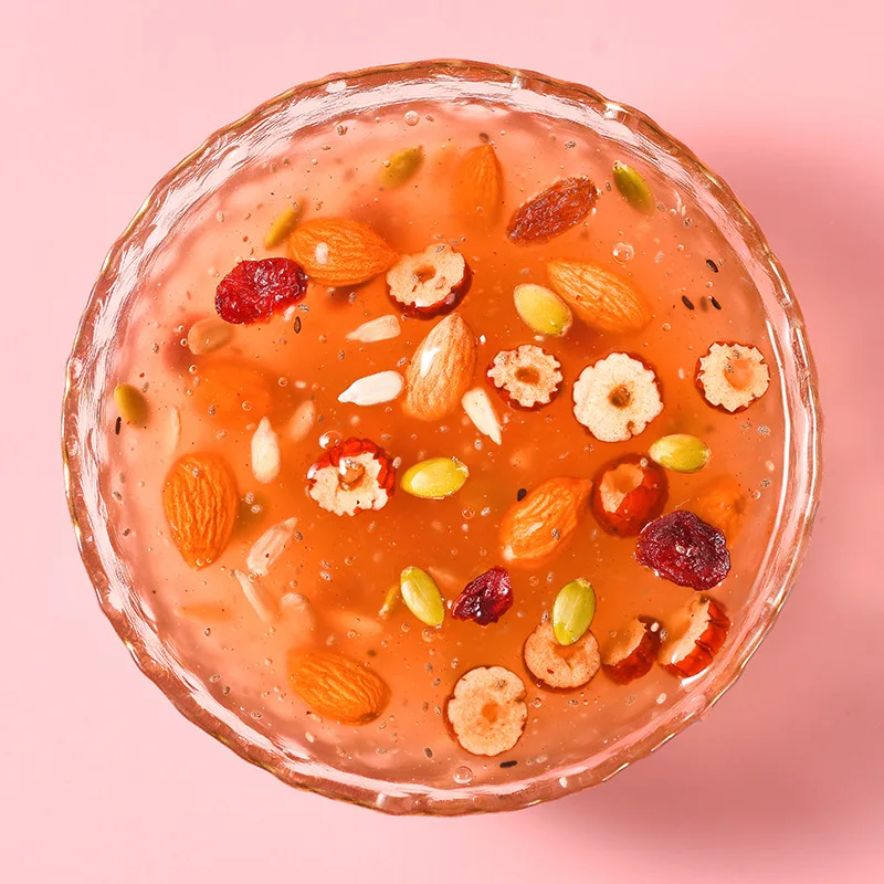 Yummeet Wholesale Chinese foods 500G chia qiya seed nut diet lotus root meal powder soup