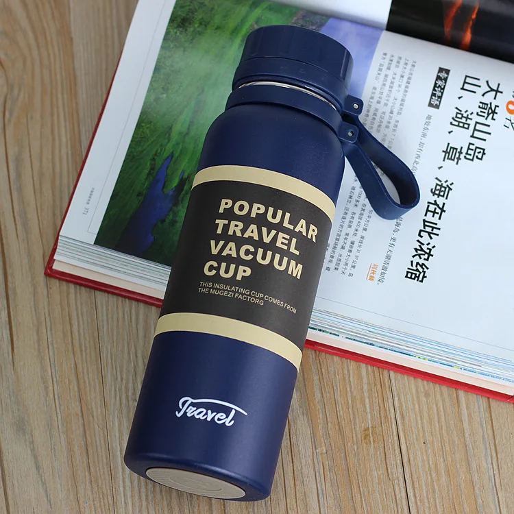 650/850/1100ml Stainless Steel Thermal Water Bottle Double Wall Vacuum Flask Sport Cup Large Capacity Travel Thermos Kettle