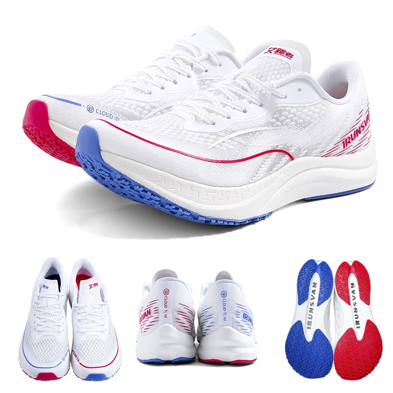 IRUNSVAN Airrunner GT1.0 Full length Nylon Carbon Board Running Shoes for Competitive Running