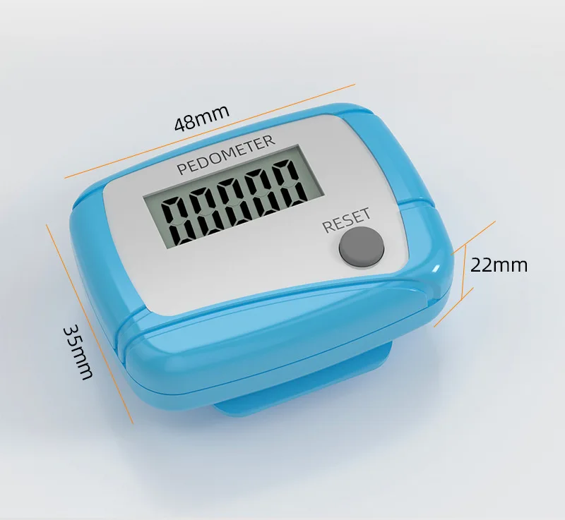 Mini Portable Simple Function 99999 Steps Digital Step Counter Outdoor Fitness Sports Digital Pedometer
