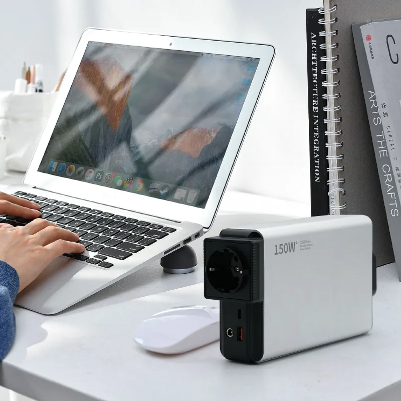 EZ150 115Wh/14 4 V/8Ah/32000 мАч портативный внешний аккумулятор Powerbank с проводной PD65W быстрой зарядки 150 Вт