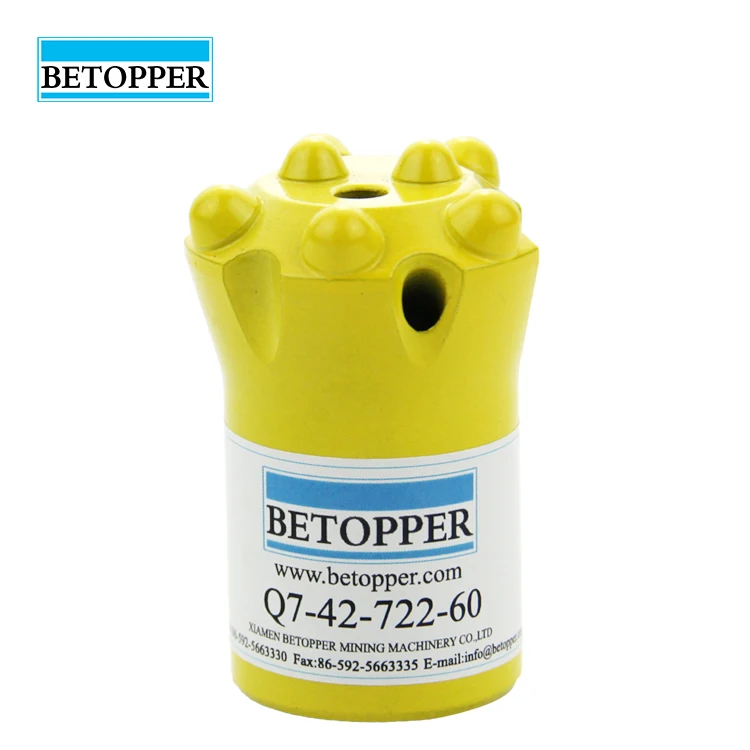 china supplier 34mm rock drill button bit for hydraulic rock rig 34mm tungsten carbide mine insert tungsten drill button bit