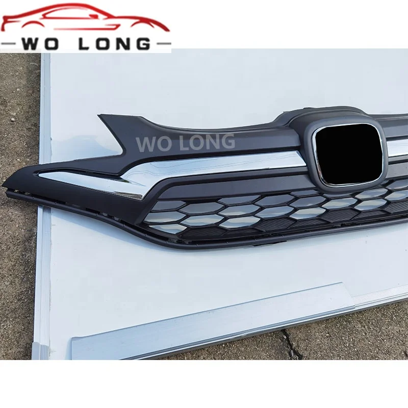 
High Quality Custom Plastic Grille Front Honeycomb Grille For Honda FIT 2014 2015 2016 2017 