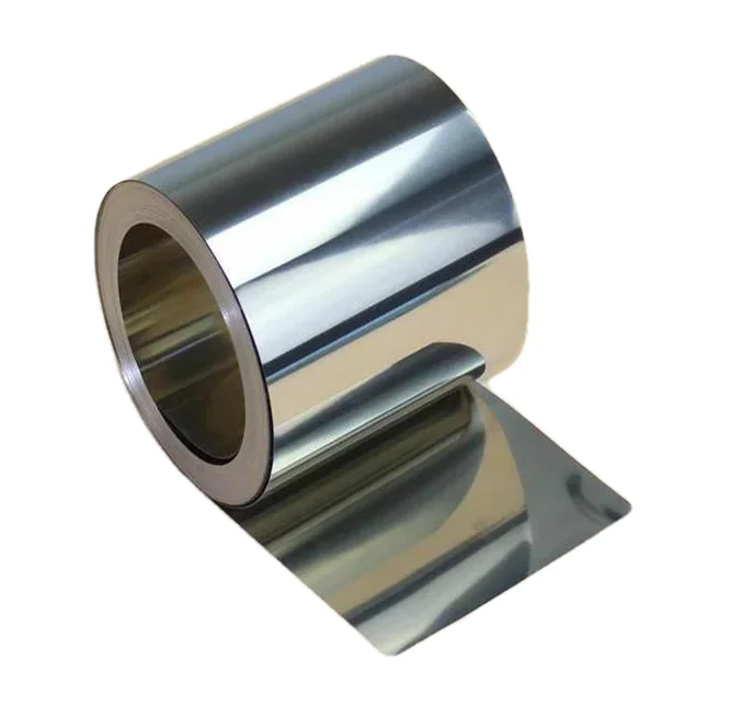 Source manufacturer 0.03mm ultra thin stainless steel strip 304 stainless steel spring steel strip high toughness foil