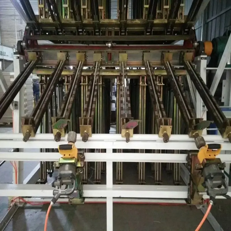 High Production Wood Door High Frequency Pneumatic Clamp Carrier