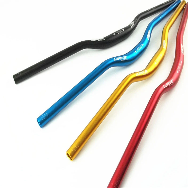 
C1101BS Aluminum Alloy Bike Handlebar MTB Handlebar Bike Road Bike Handlebar 720/740/760/780mm*31.8mm Steering Wheel 