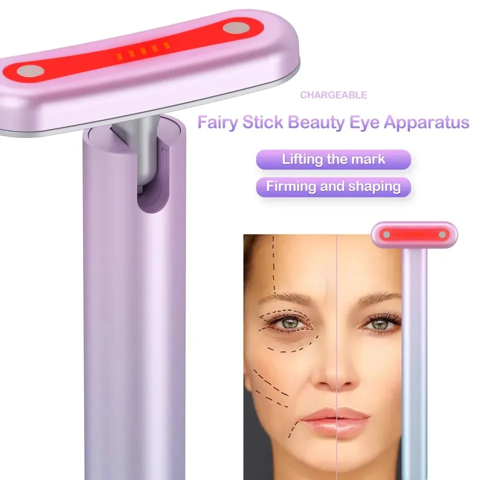4 in 1 red light therapy eye facial wand red light therapy infrared red light led therapy wand device