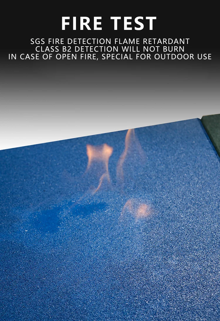 Outdoor Rubber Safety Tiles Carpet Tile Rubber Playground Flooring Mat