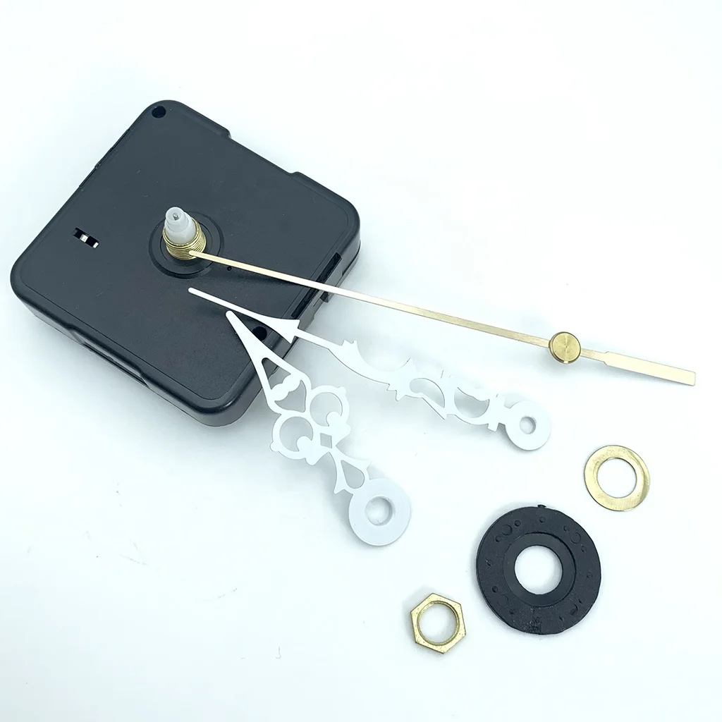 5168S slient quartz sweep good quality clock movement with white Serpentine Hand