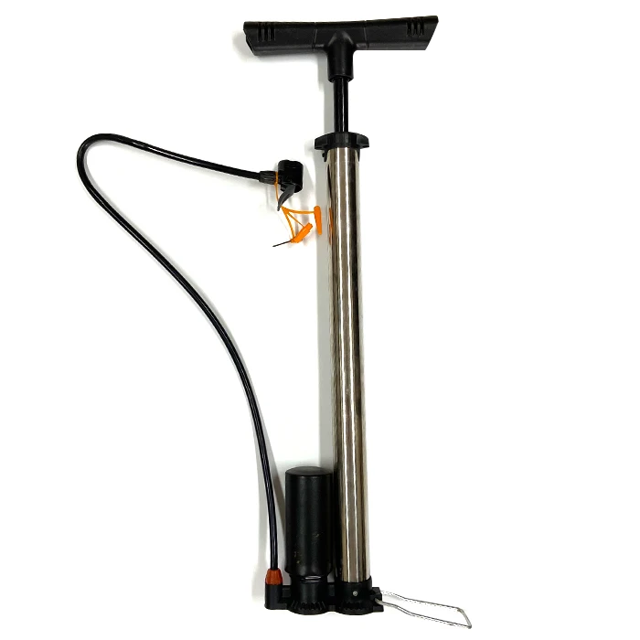 Custom High Quality Portable Vehicle Tire Inflator Electric Bike Hand Inflator With Valve Bicycle Pump