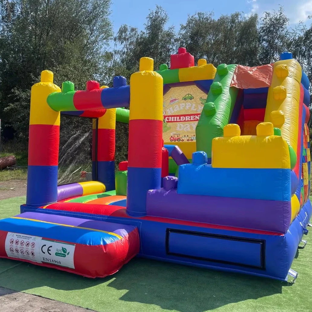 0.55mm Pvc Inflatable Amusement Park Outdoor Party Kids Fun Park Inflatable outdoor Playground
